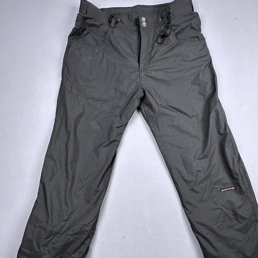 Quiksilver Mens Grey‎ Skiing Pants Snowboard Winter Sports Size Large